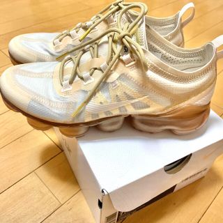 ナイキ(NIKE)のNIKE ヴェイパーマックス2019GOLD 24.5cm(スニーカー)