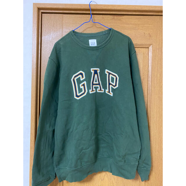 GAP 美品 GAP ギャップ 緑 グリーン スウェット トレーナーの通販 by mannam(マンナム)｜ギャップならラクマ