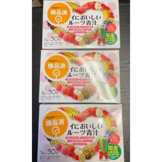 訳あり　キレイにおいしいフルーツ青汁90包(青汁/ケール加工食品)