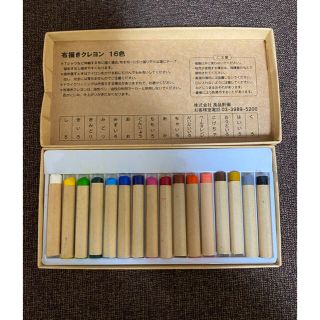 ムジルシリョウヒン(MUJI (無印良品))の★ 無印良品 布描きクレヨン★(クレヨン/パステル)