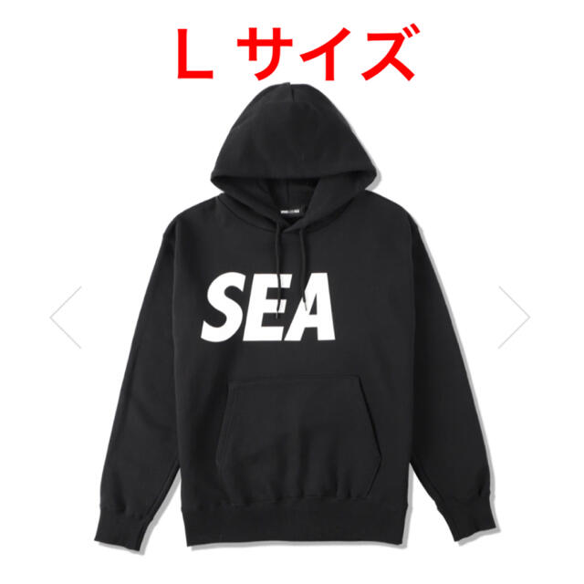 WIND AND SEA HOODIE black パーカー メンズのトップス(パーカー)の商品写真