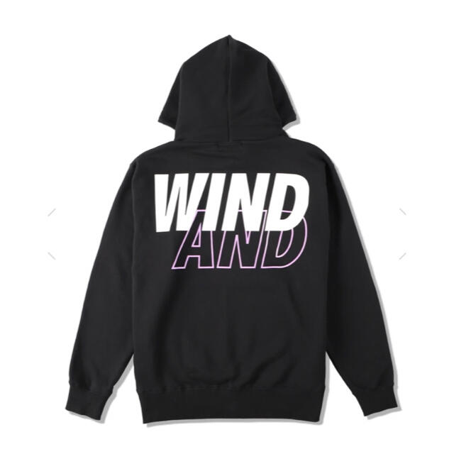 WIND AND SEA HOODIE black パーカー メンズのトップス(パーカー)の商品写真