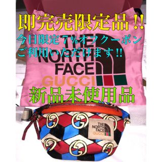 グッチ(Gucci)の即完売‼︎激レアオンライン限定THE NORTH FACE × GUCCI(ボディバッグ/ウエストポーチ)