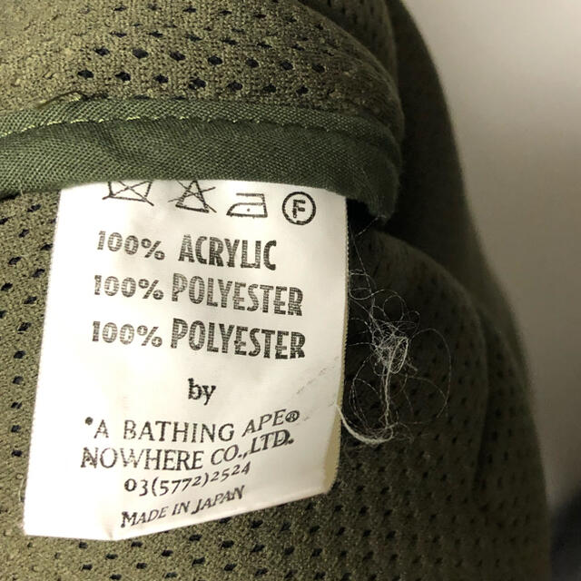 A BATHING APE - A BATHING APE カモフラ ダッフルコート エイプ A BATHING APE - A BATHING APE カモフラ ダッフルコート エイプ