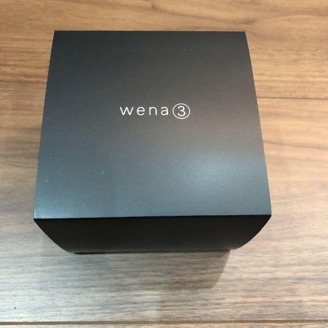 【未使用品】Sony wena 3 rubber black