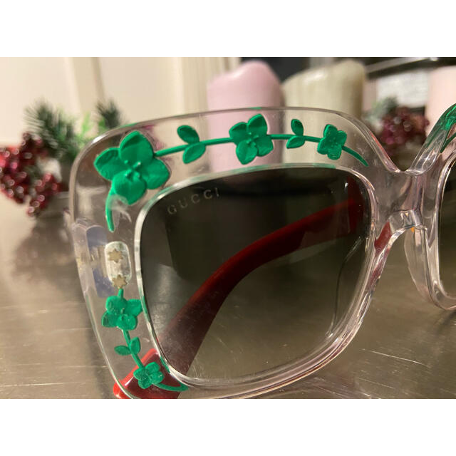 Gucci(グッチ)の最近値下げ！GUCCI サングラス　レア レディースのファッション小物(サングラス/メガネ)の商品写真