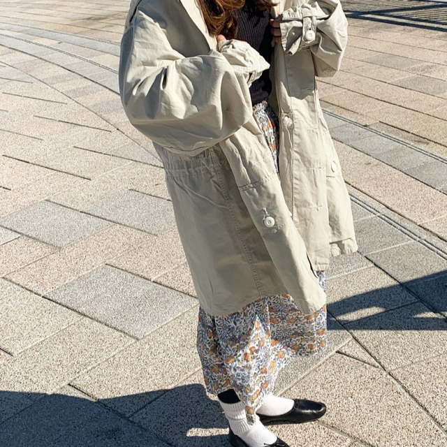 beige outer.