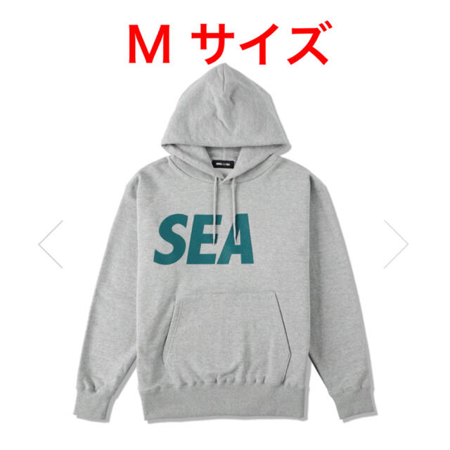 WIND AND SEA HOODIE GRAY M