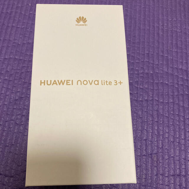 ANDROID(アンドロイド)のHUAWEI nova lite 3+ ブルー　128GB スマホ/家電/カメラのスマートフォン/携帯電話(スマートフォン本体)の商品写真