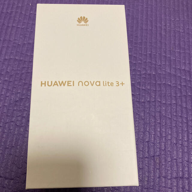 スマートフォン本体HUAWEI nova lite 3+ ブラック　128GB