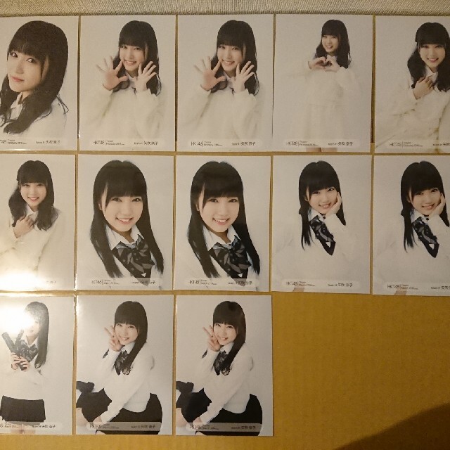 HKT48 生写真 矢吹奈子 2016年 月別生写真 13枚