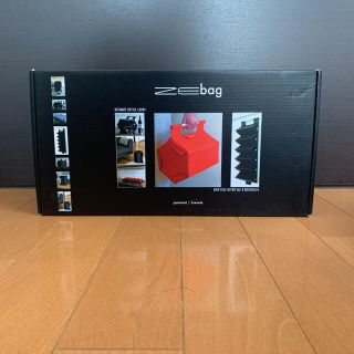 【ZEbag】ボトルキャディー6本収納タイプ新品未使用/灰色，ワイン，インテリア(アルコールグッズ)