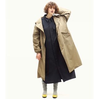 LENO HOODED COAT