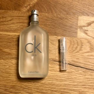 カルバンクライン(Calvin Klein)のカルバンクライン CKONE 2ml(ユニセックス)