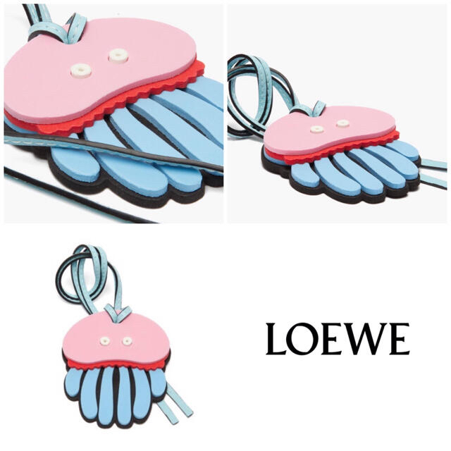 LOEWE(ロエベ)の【新品】LOEWE Paula’s Ibiza パウラズ クラゲ バッグチャーム レディースのファッション小物(キーホルダー)の商品写真