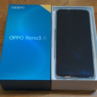 オッポ(OPPO)のOPPO Reno3 A 6G 128GB white(スマートフォン本体)