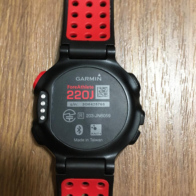 GARMIN(ガーミン)のGARMIN(ガーミン) ForeAthlete 220J スポーツ/アウトドアのトレーニング/エクササイズ(トレーニング用品)の商品写真