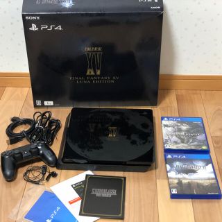 プレイステーション4(PlayStation4)のPlayStation 4 FINAL FANTASY XV LUNA EDIT(家庭用ゲーム機本体)