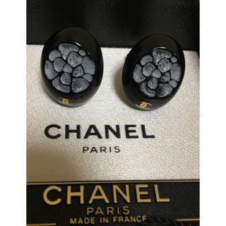 シャネル(CHANEL)のシャネル　イヤリング　ヴィンテージ　カメリア　ココマーク(イヤリング)