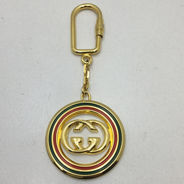 希少 オールドグッチ キーチェーン-