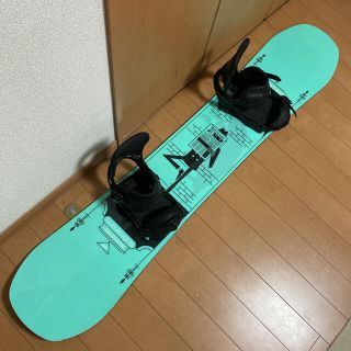 サロモン(SALOMON)のサロモン　VILLAIN 150cm Burton Cartel バイン付き(ボード)