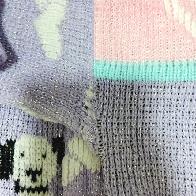 Spank!(スパンク)のダルメシアン　ファンシーニット レディースのトップス(ニット/セーター)の商品写真