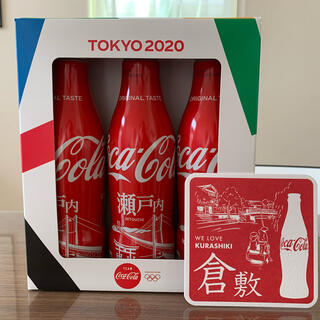 コカコーラ(コカ・コーラ)のコカ・コーラ瀬戸内限定のスリムボトル缶3本セット(ソフトドリンク)