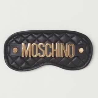 H&M MOSCHINO レザーアイマスク