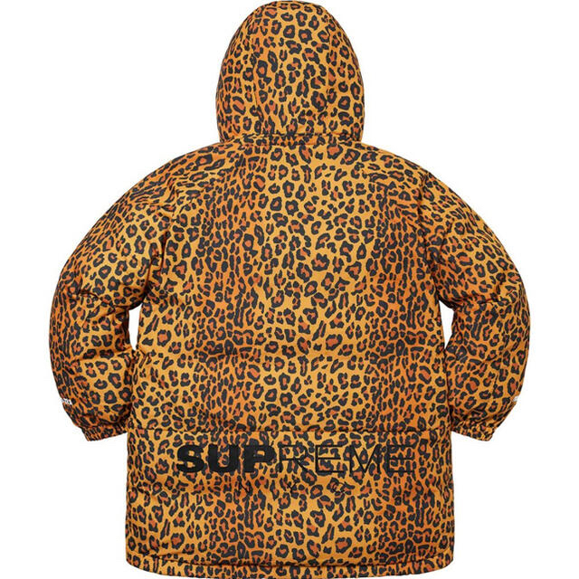 Supreme 700フィルパワー ゴアテックス ダウン レオパード