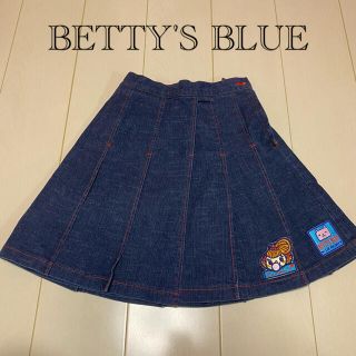 ベティーズブルー(BETTY'S BLUE)のBETTY'S BLUE べティーズブルー デニムスカート Ｍサイズ(スカート)