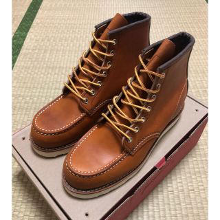 レッドウィング(REDWING)の【新品】レッドウィング　クラシックワーク　モックトゥ　875  US7.0E(ブーツ)