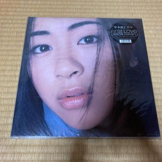 トウシバ(東芝)の☆宇多田ヒカル☆レコード盤☆ファーストラブ☆未使用(ポップス/ロック(邦楽))