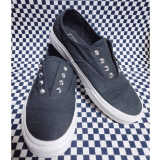 VANS バンズ　スタッズ　スリッポン　スニーカー