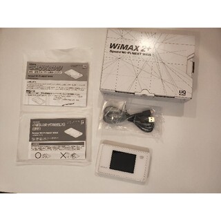 エヌイーシー(NEC)の【WiMAX2+】Speed Wi-Fi  NEXT WX05(PC周辺機器)