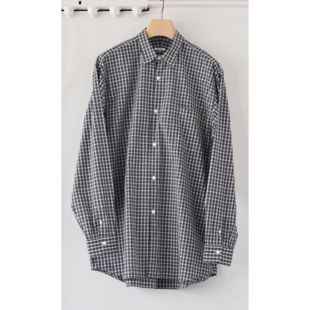 comoli シャツ TARTAN 19ss 【サイズ1】