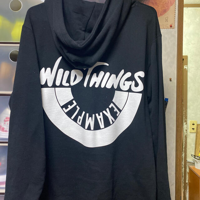 WILDTHINGS(ワイルドシングス)のexample×wildthings コラボ フーディー パーカー メンズのトップス(パーカー)の商品写真