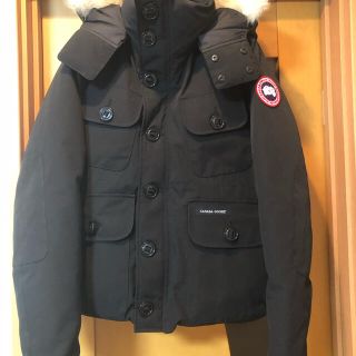 カナダグース(CANADA GOOSE)のカナダグース　ダウン　ブラック(ダウンジャケット)