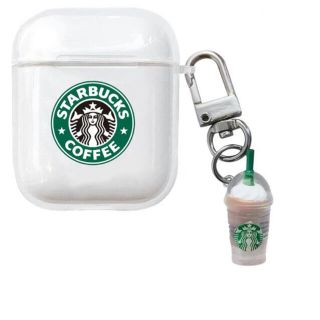 スターバックスコーヒー(Starbucks Coffee)の‼️インスタで大人気‼️ AirPods ケース チャーム付 スターバックス(ヘッドフォン/イヤフォン)