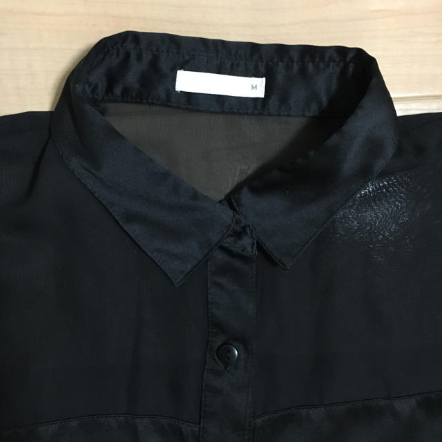 GU(ジーユー)のシフォンシャツ レディースのトップス(シャツ/ブラウス(半袖/袖なし))の商品写真