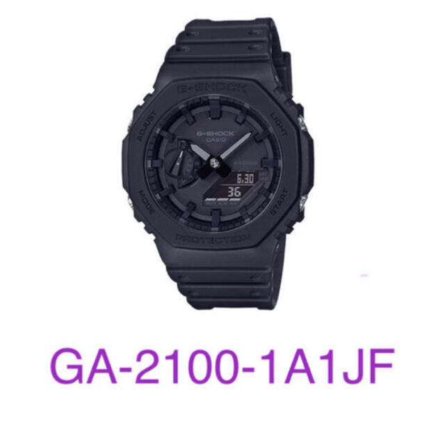 CASIO G-SHOCK GA-2100-1A1JF Black