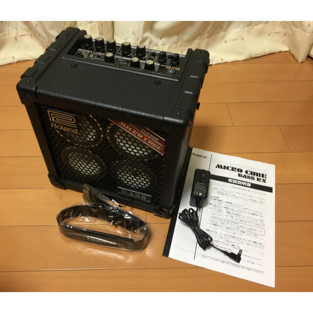 Roland(ローランド)のローランド MICRO CUBE BASS RX 社外ACアダプタ付 送料込み 楽器のベース(ベースアンプ)の商品写真