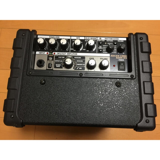 Roland(ローランド)のローランド MICRO CUBE BASS RX 社外ACアダプタ付 送料込み 楽器のベース(ベースアンプ)の商品写真