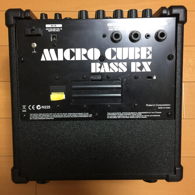 Roland(ローランド)のローランド MICRO CUBE BASS RX 社外ACアダプタ付 送料込み 楽器のベース(ベースアンプ)の商品写真