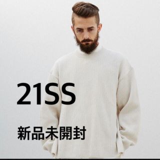 リドム　OVERSIZED 7G AZE KNIT(ニット/セーター)