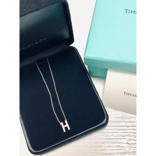 ティファニー(Tiffany & Co.)のTiffany ティファニー プラチナ PT950 ダイヤ イニシャルネックレス(ネックレス)