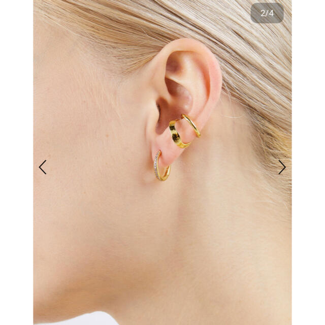 新品未使用】MARIA BLACK Ripples Ear Cuff - YG - イヤーカフ