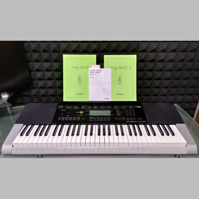 CASIO CTK-4400 ACアダプター付 電子キーボード 楽器