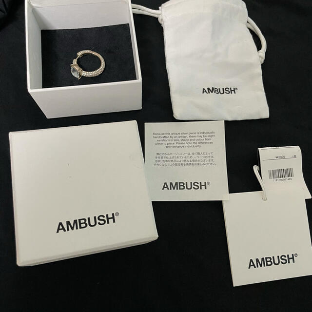 AMBUSH(アンブッシュ)のAMBUSH SOLITAIRE EARRING ピアス メンズのアクセサリー(ピアス(片耳用))の商品写真