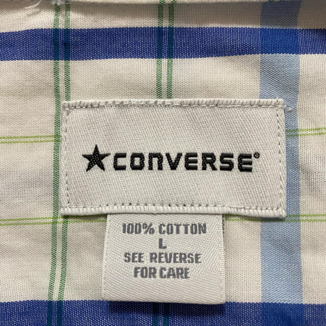 CONVERSE(コンバース)のコンバース（converse）メンズ　100%コットンシャツ　Lサイズ メンズのトップス(シャツ)の商品写真