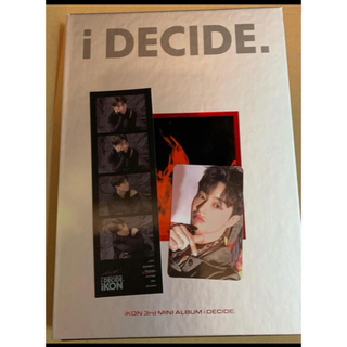 アイコン(iKON)のiKON 韓国版　CD i_DECIDE 赤　ユニョンセット(K-POP/アジア)